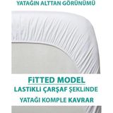Yağmur Store %100 Pamuklu Sıvı Geçirmez Bebek Alezi Yatak Koruyucu Bebek Çocuk Park Beşik Kreş Anaokulu Alezi (60 x 120)