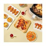 Yağmur Store Aırfrey Pişirme Kağıdı,xl,xxl Aırfreyler Için Parşömen Kağıdı,sıvıya ve Yağa Dayanıklı Sıcak Hava Fritözleri Için Yanmaz Kağıt (50 Adet)