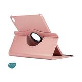 Yağmur Store Apple iPad 11.nesil 2025 Kılıf (A3354-A3355) 360 Rotating Stand Deri Siyah [ipad 11.nesil 2025 ile Uyumlu Kılıf - Siyah]