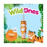 Yağmur Store Baby Sonic Brush-Baby Wildones Kaplan Desenli Çocuk Şarjlı Elektrikli Diş Fırçası, Zamanlayıcılı - (ClearEyelets)Black-RadiantOrchid
