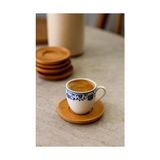 Yağmur Store Bambu Çay Tabağı Altlığı, Yuvarlak, Kahverengi, Elde Yıkama, Bulaşık Makinesi Kullanımına Uygun Değil, 10 x 10 Cm, 6 Parça - 0,5 x 7 cm