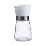 Yağmur Store Cam Gövdeli Baharat Öğütücü, Siyah ve Beyaz Renk Seçeneği (Beyaz)