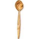 Yağmur Store Doğal Zeytin Ağacı, El Yapımı Servis Kaşığı, 23 Cm, Ahşap, Kahverengi, Bpa Free, 1 Adet - 0,5 x 7 cm