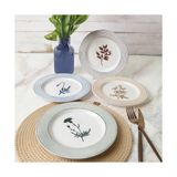 Yağmur Store Floral Essence Assos Pasta Tabağı 22 cm 4 Adet / 22890-93-94-22949