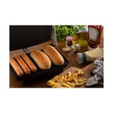 Yağmur Store Izgara ve Tost Makinesi 1911/10 - Grill Toast Machine, 1000 Watt, Yapışmaz Çizgili Plaka - Ahşap
