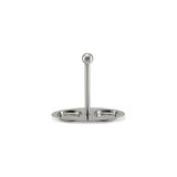 Yağmur Store Mat Çelik 3 Parça Tuzluk Karabiberlik Standlı Baharatlık Set CIN973 - 0,5 x 7 cm