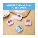 Yağmur Store NPT05M Mutfak,ders,yemek Için 99:59DK Dijital Alarm Kronometre,pomodoro Öğrenci Motivasyon Saati