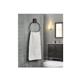 Yağmur Store Paslanmaz Çelik Yapışkanlı Yuvarlak Havluluk | Delmeden Montaj | Banyo, Mutfak, Lavabo Kullanımı