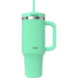 Yağmur Store Üniseks Yetişkin Streeterville Tumbler Pipetli Yalıtımlı Su Şişesi, 1.2l, Açık Yeşil - 0 - Siyah