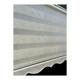 yağmur zebra GRİ RENK BİRİNCİ KALİTE AĞIR GRAMAJLI KUMAŞ, ZEBRA STOR PERDE, OFİS PERDESİ EV PERDESİ (ETEKLİ)