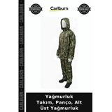 Yağmurluk Takım, Panço, Alt Üst Yağmurluk Esnek Set Kombin Hafif Koruyucu