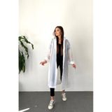 Yağmurluk Unisex Mrc 881 - Beyaz-7425 - Beyaz