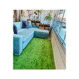 Yağmurser Nesrin Yeşil Balkon Için Jel Taban Çim Görünümlü Halı