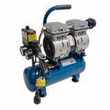 Yağsız Facews06 Sessiz Kompakt Kolay Taşınabilir Tekerleksiz Hava Kompresörü 6 Litre