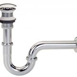 Yak U Borulu Lavabo Sifonu Sabit Kapak Süzgeçli 102119072