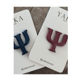 YAKA ART PSİ Psikoloji Simgesi Seramik Broş - Rozet - Pin