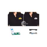 YAKA İSİMLİK METAL cafe,restorant.eczane,klinik,vb. 1 adet baskılı mıknatıslı