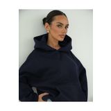 YAKAMEL Basic Baskısız Düz Okul Sweatshirt