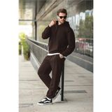 YAKAMEL Erkek Hoodie Bol Paça Baggy Salaş Kapşonlu Rahat Kesim Eşofman Takımı