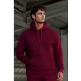 YAKAMEL ERKEK ribanalı bisiklet yaka sweatshirt 3 iplik