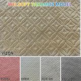 Yakamoz Model Welsoft Yumuşak Kış Aylarının Vazgeçilmez Yatak Koruyucu Örtüsü - Açık Gri - 180X200 - 180 x 200 cm