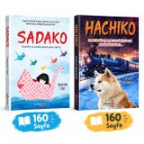 Yakamoz Sadako ve Hachiko 2 Kitap Set, 160'ar Sayfa