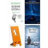 Yakamoz Yayınları Boşver Gitsin! - Stephen Russell + Kuzey Işıklarının Şarkısı + Telefon Tutucu + Bir Kar Tanesi