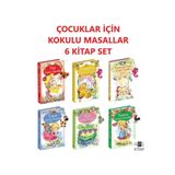 Yakamoz Yayınları Çocuklar Için Kokulu Masallar 6 Kitap Set Tarçın-kivi-karpuz-nar-mandalina-hindistan Cevizi