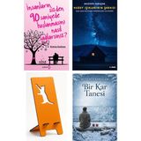Yakamoz Yayınları Insanların Sizden 90 Saniyede Hoşlanmasını Nası... - Nicholas Boothman + Kuzey Işıklarının Şarkısı + Telefon Tutucu + Bir Kar Tanesi