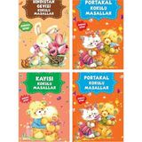 Yakamoz Yayınları Kokulu Masallar Seti Yeni Kapak 4 Kitap (Hindistan Cevizi Kokulu- Vişne Kokulu-Kayısı Kokulu -Portakal Kokulu) Masallar)