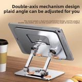 Yake Store 360 Derece Dönebilir Laptop ve Tablet Standı – Paslanmaz Çelik, Ayarlanabilir Yükseklik, Katlanabilir Masaüstü Bilgisayar Standı, iPad ve MacBook Uyumlu Ergonomik Raf-Dizüstü Pc (Tablet Standı)