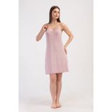 YAKE STORE KADIN LYC VISCON V YAKA DANTELLI IP ASKILI BIBILALI TUNIK - ROSEBLOOM