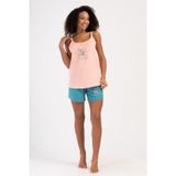 YAKE STORE KADIN P.SUPREM XXL IP ASKILI ETEGI OVAL SORT TAKIM - BABY PINK