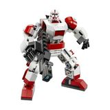 Yake Store Klon Şok Trooper Robotu 75448-6 Yaş ve Üzeri Kız ve Erkek Çocuklar Için Duruşu Ayarlanabilir Minifigür Içeren Yaratıcı Oyuncak Yapım Seti, Çocuklar Için Hediye Fikri (151 Parça) - Option-1
