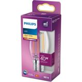 Yake Store LED Classic 40W B35 LED Mum Filament Ampul, 2700K Sarı Işık, E14 Ince Duy, Dim Edilmez - 0,5 W - Altın