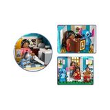 Yake Store Lilo ve Stiç Plaj Evi 43268-9 Yaş Üzeri Prenses Seven Kız ve Erkek Çocuklar Için 6 Odası ve Çatı Gözlemevi Olan Uzay Gemisi ve 5 Minifigür Içeren Yaratıcı Oyuncak Yapım Seti (834 Parça) - Option-1