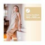 Yakestore 2'li Paket -%100 Pamuk Peştamal 100X180 Cm, Havuz ve Plaj Havlusu, Spor Havlusu, Hızlı Kurur ve Koku Yapmaz, Emici, Hafif ve Kompakt, Bej - 001-Beyaz - Option-1