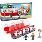 Yakestore Londra Metro Treni Oyuncak | Sesler ve Işıklar Özellikleri, Karakterleri Içerir, Dünya Setleriyle Uyumlu, Ikonik Londra Tüp Tasarımı, 3 Yaş ve Üzeri