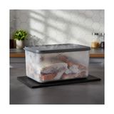 Yakestore No Frost Silikon Yumuşak Kapalı Saklama Kabı Dondurucu ve Buzluk Saklama Kabı 3150 Ml, Kapaklı No Frost Saklama Kabı 3150 Ml, Derin Dondurucu Saklama Kabı 3150 ml - 0 Siyah - Option-1