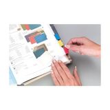 Yakestore Post-It 686-RYB Sert Seperatör Dosyalama Için Ideal, Sert Polyester Indeks Kırmızı, Sarı, Mavi Kırmızı - 01-Siyah - Option-1