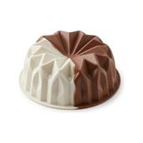 Yakestore Sarmal Tasarımlı Silikon Kek Kalıbı - Yüksek Isıya Dayanıklı, Yapışmaz ve Esnek Spiral Pasta Kalıbı (22X8 Cm, 1 Adet) - Option-1