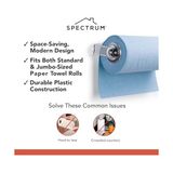 Yakestore Spectrum Diversified Duvara Monte Kağıt Havluluk, Şeffaf - Ahşap