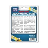 Yakestore Tape Çift Tarafli Köpük Aksesuar Montaj Bandi 15 Kg, 19 mm x 2 Metre Boyut - Option-1 - 0 - Siyah - 1 Adet