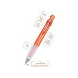 Yakestore Versatil Kalem 07MM- Toprak Tonları - Yedekli Set (Grip ve Silgi) Kiremit - -- - Option-1