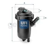 Yakit Filtresi Komple (Mazot) Albea / Palio / Doblo / Ducato / Astra H / Corsa C / Lacetti 2003 Z13dth 1.3D Oem (Orijinal Equipment Manufacturer)