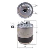 YAKIT FILTRESI W204 07-14 C219 05-10 W164 05-11 W463 06- VIANO W639 03- VITO W639 03- SPRINTER 06-09 MAHLE KL228/2D