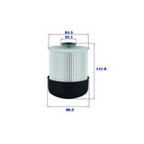 YAKIT MAZOT FİLTRESİ FITPART CLIO IV CAPTUR KANGOO SANDERO LODGY LOGAN DUSTER DOKKER 1.5DCI 12-