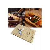 Yakut 12362 Bambu 3 Prç Peynir Sunum Tahtası