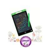 YAKUT 8,5 Inç Writing Silinebilen Lcd Grafik Dijital Kalemli Çizim Tableti (YEŞİL)