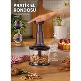 Yakut Pratik El Rondosu - Gri